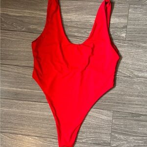Red Women’s One Piece Swimsuit